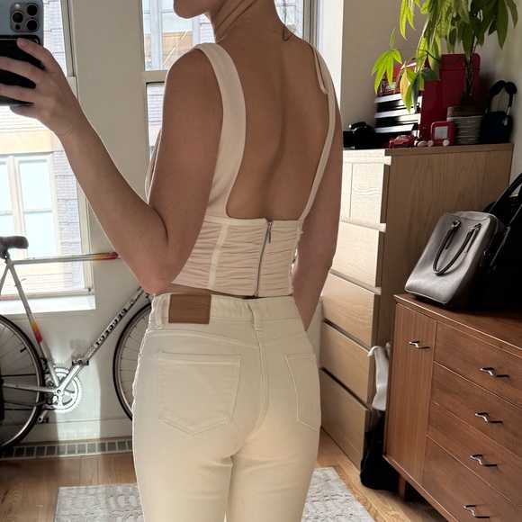 Bec & Bridge light pink crop top - Picture 4 of 4